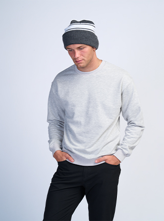 Stripped Toque with Cuff